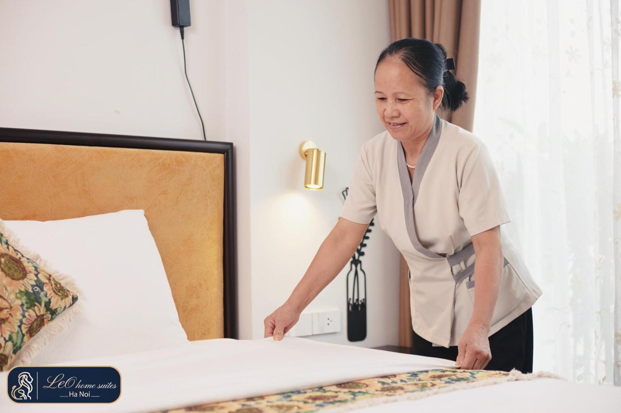 High-Ser Apartment -2Br - Niceview - Parking - Spacious - In Center 하노이 외부 사진
